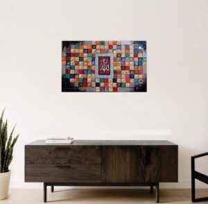 Premium Wall Art Photo Tiles – Modern Home Decor Sets 11x16