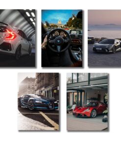 Alternative view of Set of 5 Premium Wall Art Photo Tiles – Modern Home Decor Sets 8x11