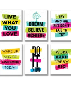 Alternative view of Set of 6 Premium Wall Art Photo Tiles – Modern Home Decor Sets 8x11