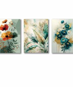 Alternative view of Set of 3 Premium Wall Art Photo Tiles – Modern Home Decor Sets