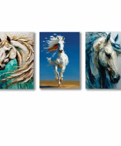 Alternative view of Set of 3 Premium Wall Art Photo Tiles – Modern Home Decor Sets 8x11