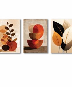 Alternative view of Set of 3 Premium Wall Art Photo Tiles – Modern Home Decor Sets 8x11