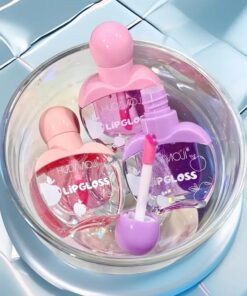 Alternative view of Huda Moji High Pigmented Lip Oil Set – Shades of Pink Gloss Collection ~ Pack Of 6