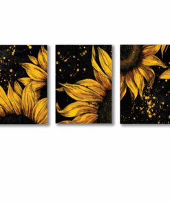Alternative view of Set of 3 Premium Wall Art Photo Tiles – Modern Home Decor Sets 8x11