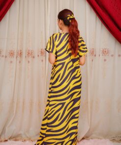 Alternative view of Luxe Lane 3 Piece Nightwear Set for Women – Free Size Soft Jersey Interlock Nighty with Panty & Poni