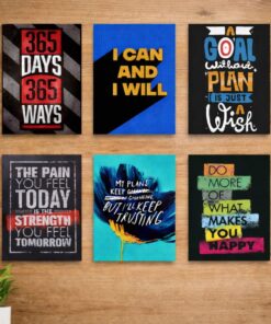 Alternative view of Set of 6 Premium Wall Art Photo Tiles – Modern Home Decor Sets 8x11
