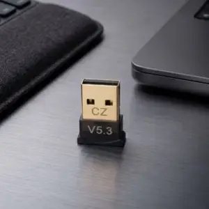 Mini Bluetooth 5.3 USB Dongle – Ultra-Compact Plug & Play Wireless for Windows PCs